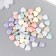 Beads for creativity Plastic "Heart. Pastel" Pearl set 20 grams 0.5x1.1x1.1 cm