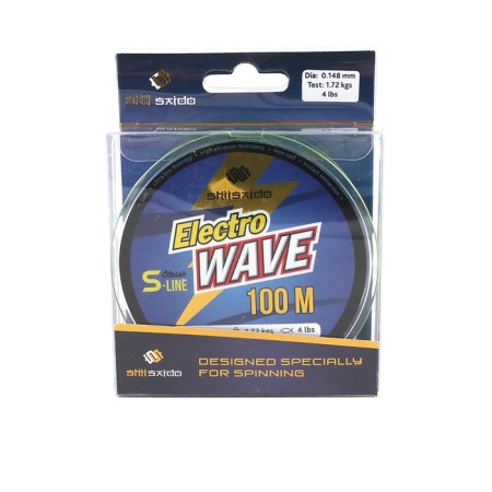 SHII Saido Electro Wave, l = 100 m, d = 0.148 mm, test = 1.72 kg, yellow-1