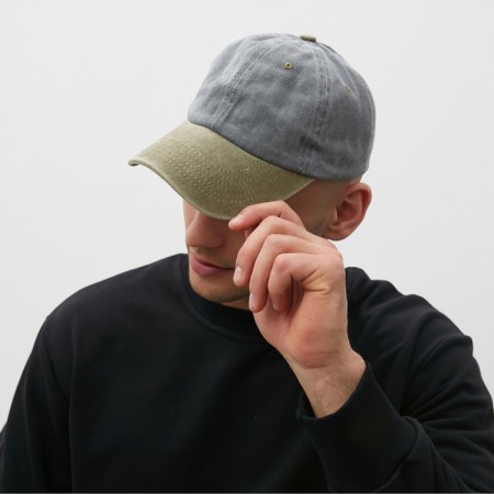 Male cap minaku, gray/brown color, rr 56-58-1