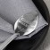 A teaspoon spoon with an engraving “Hero”, on a gift postcard, 3 x 14 cm.