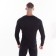 Male thermal underwear (longshit, pants), black color, size 46-48