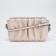 Cross-bodi with lightning, external pocket, long belt, light pink color