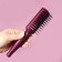 The comb is massage, ventilated, rubberized pen, 4.3 × 23.2 cm, purple color
