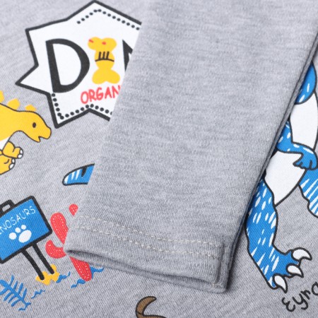 Turtleneck for boys, color gray melange, height 86 cm-2