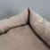Lynchy-divan with a bilateral pillow, 53 x 42 x 11 cm, mix of flowers