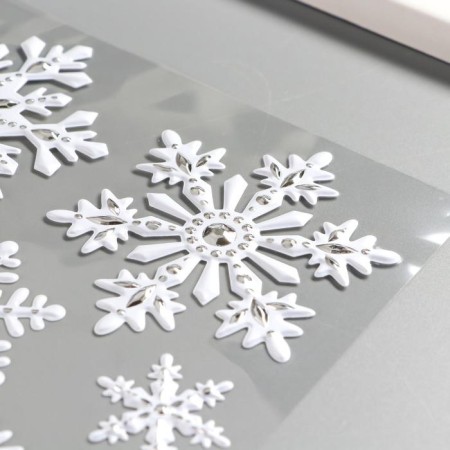 Decorative sticker ROOM Decor "Snow -Otin" 18x18 cm-1
