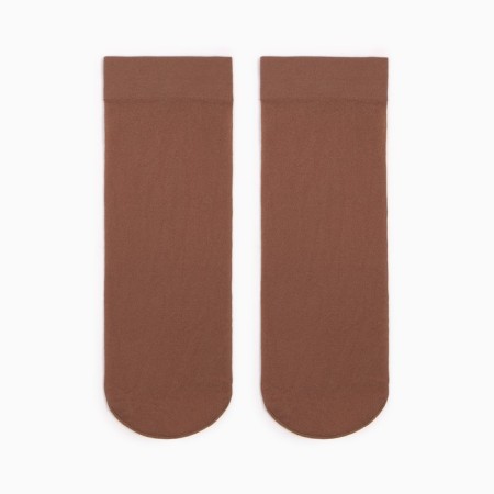 Women's socks Mio 40 den, tan color, one size-2