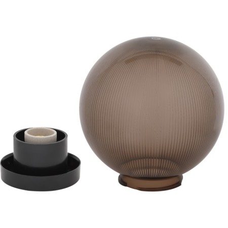 Lamp Garden Era "Shar" E27, IP44, 60W, 200x200x210 mm, black-5