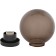 Lamp Garden Era "Shar" E27, IP44, 60W, 200x200x210 mm, black