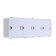 Kuntsevo socket Optima, four -seater, 16 A, 250 V, without salary, outer, white