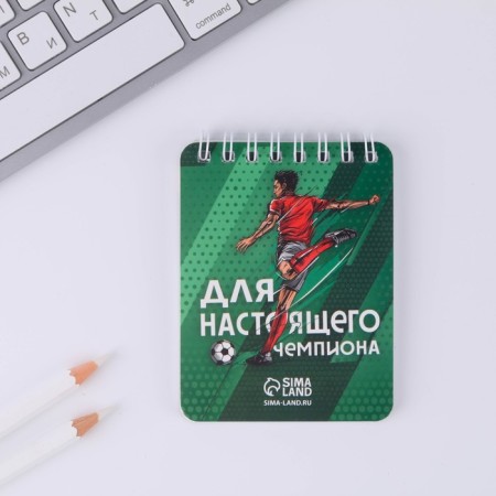 Gift set "Real Champion", pencils 2 pcs, eraser 2 pcs, notebook-5