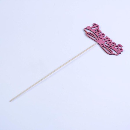 Topper "for you", fuchsia 12.8x5 cm-2