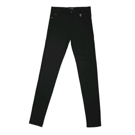 Pants for girls, height 176 cm, black color