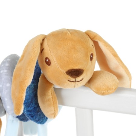 Stretching - spiral soft with a rattle "Bunny Push", I crush-9