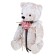 Soft toy "Bear Bernart", white color
