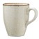 Mug Kutahya Porselen Pearl Lima, the color is light brown