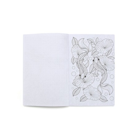 Drummer-Meshbuk Coloring Antistress A5, 80 sheets "Happiness"-6