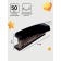 Stapler No. 10, 10 sheets, Attomex, plastic case, built -in anti -stepler, black color,