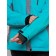 Ski jacket female winter, size 58, turquoise color