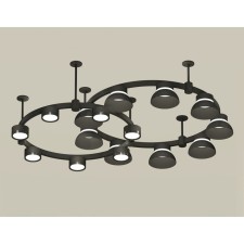 Ambrella Light Acrylic lamp, XR92221101, GX53 LED 12 W, black sand, black, white matte