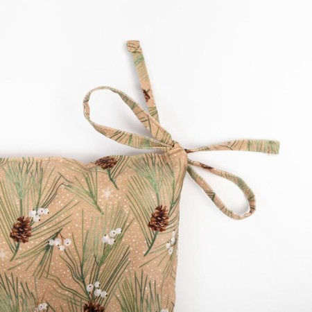 Подушка на стул Этель "Spruce branches" 42х42х7см, 100%хл, саржа 190 г/м2-2