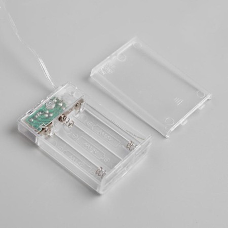 Garland "thread" 5 m Rosa, IP20, copper thread, 50 LED, white glow, 2 modes, AAH3-3