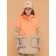 Vetrovka for girls, height 128 cm, orange color