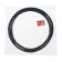 Torso steering wheel, pu, perforation, size 38 cm, black carbon insert, black