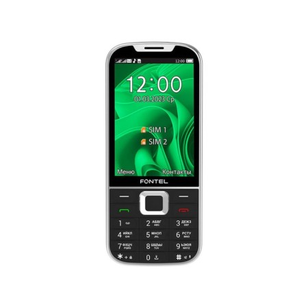 Cell phone Fontel FP350, 3.5 ", 2 SIM, Microsd, 2500 mAh, black