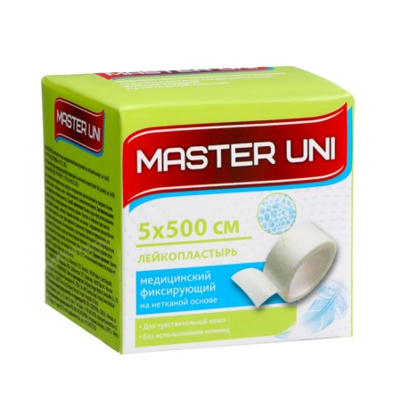 Master UNI Heleberry Medical Medical on a non -woven basis, see: 5x500-2