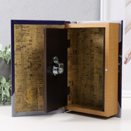 Safe Brush Tree leatherette "St. Petersburg" embossing 21x13x5 cm-4