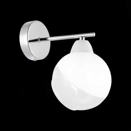 Wall lamp EVOLUCE. Sle102701-01. Giorte. 1x40 W, E14, 14x22.5 cm, chromium color-2