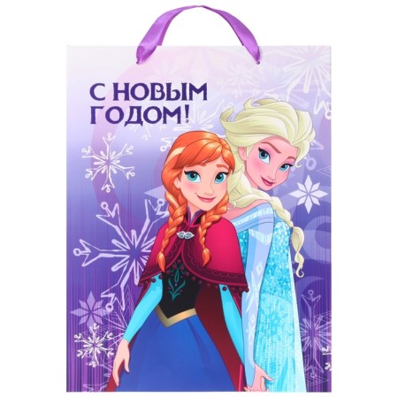 New Year. Gift package, 31x40x11 cm, packaging, cold heart-3