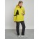 Ski costume female winter, size 48, yellow color