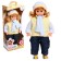Doll "Veronica Walk", 35cm