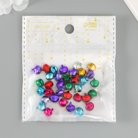 Set of decor for creativity "Color bells" d = 0.8 cm set 35 pcs-4