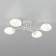 Ceiling chandelier Citilux "Florida" CL148140, 65.5x51x14.5 cm, 4x60W, E14, white color