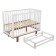 Pendulum to the crib polini kids simple 340, white color