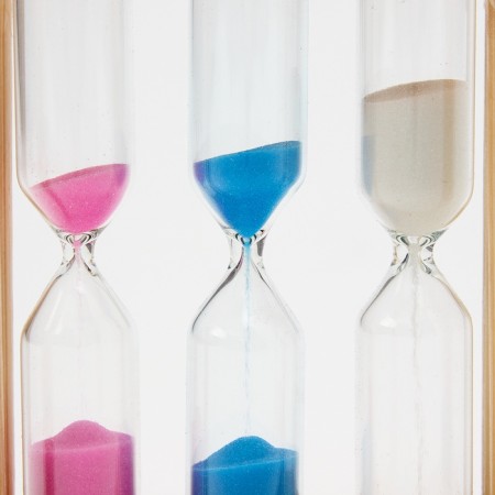 Sanding clock "CALT", for 1, 3, 5 minutes, 3 x 9 cm-13