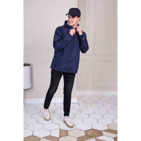 Vetrovka unisex, size 42, dark blue color-5