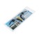 Shoulders with fastening on the headrest, chrome