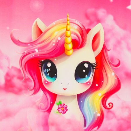 Laminated Packet "Unicorn", XXL 46 x 61 x 20 cm-2