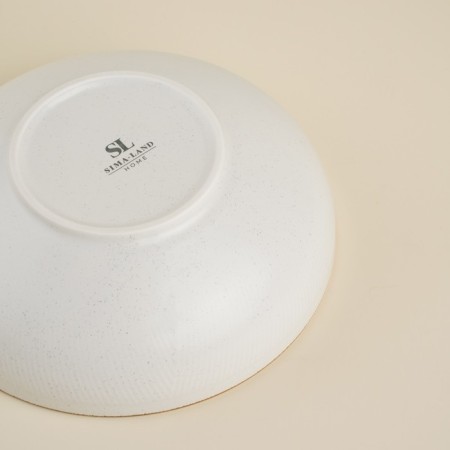 Porcelain SL Home “Wall in Stone”, 1 L, D = 19 cm, white color-3