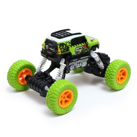 Radio -controlled jeep "Krauler", works on the battery, the color is green-2