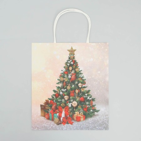 Craft Christmas tree "New Year tree", 22 x 25 x 12 cm, New Year-4