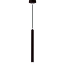 Светильник подвесной светодиодный Stilfort 2069/98/01P Limpio, 1х5Вт, LED, 30х30х655-1600 мм, 4000К, 2000Лм, цвет коричневый