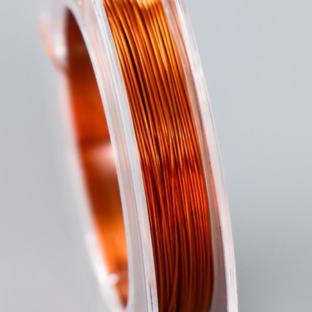 Bead wire d 0.3 mm, 10 m, red bronze-2