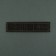 Chevron on Velcro “Blood Group II negative”, 12 × 2.55 cm, Khaki color
