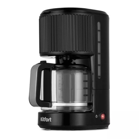 Coffee machine KitFort KT-7236, drip, 1080 watts, 1.25 l, black-1