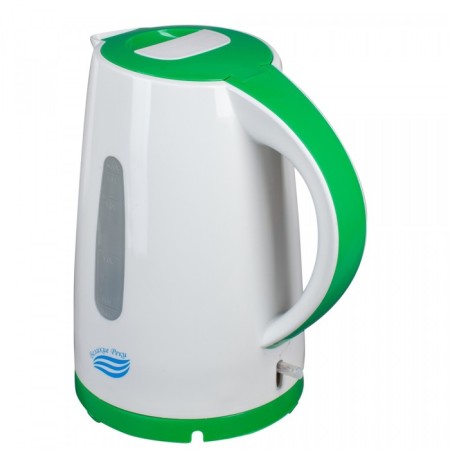 Electric kettle “Tom-1”, plastic, 1.7 l, 1850 watts, white-green color-2